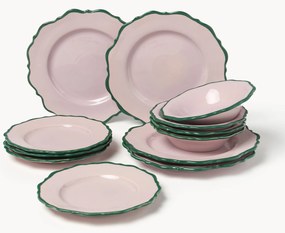 Conjunto de loiça Crumble, 4 pessoas, conjunto de 12
