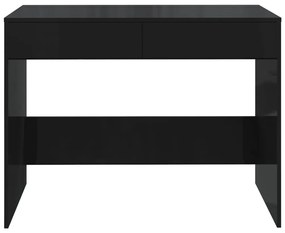 Secretária 101x50x76,5 cm derivados de madeira preto