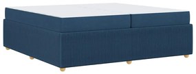 Estrutura da Cama Outros Azul 200 x 200 cm tecido
