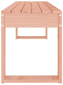 Banco de jardim 110x38x45 cm madeira de douglas maciça
