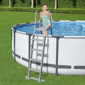 Bestway Escada para piscinas Flowclear com 4 degraus 132 cm