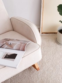 Cadeira Wing Yoko – Branco – 78x91x75 cm