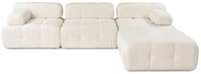 **** Sofá de Canto Doblo – Creme – 300x200 cm

**