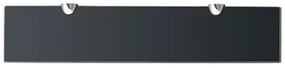 Prateleiras flutuantes 2 pcs vidro 50x10 cm 8 mm