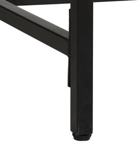 Mesa de jantar 220x90x75 cm madeira de mangueira maciça áspera