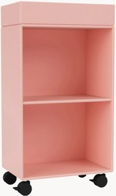 Armário de casa de banho artesanal com rodas Preppy