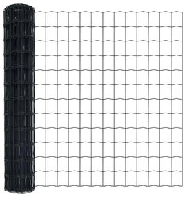 Cerca Euro Cinza 1.2x10 m Aço