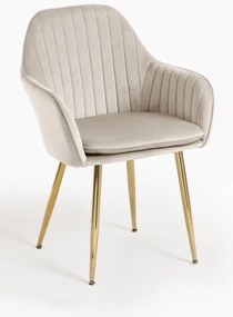 Cadeira Chic Golden - Beige