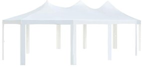 vidaXL Gazebo 834x448x320 cm branco