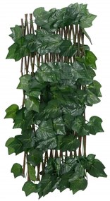  Treliça de videira artificial extensível 5 pcs 190x60 cm verde
