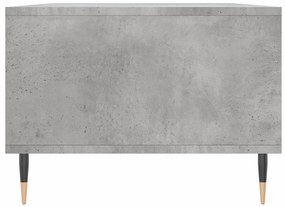 Mesa de centro 90x50x36,5 cm derivados madeira cinzento cimento