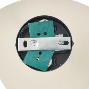 Candeeiro de parede de design bege orgânico 20 cm 2-luzes - Pulley