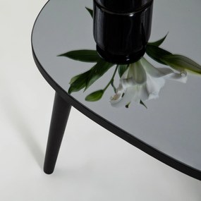 Mesa de Centro Gusto – Preto Fumado – 75x38x55 cm