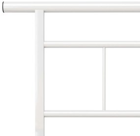 Estrutura de cama metal 200x200 cm branco