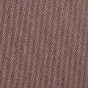 Toldo retrátil manual com luzes LED 400x350 cm castanho