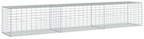 Cesto gabião com cobertura 300x50x50 cm ferro galvanizado