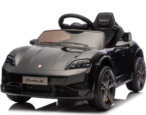 Carro Infantil bateria 12V Porsche Taycan Preto