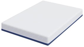 Colchões Branco, Azul 140 x 190 cm