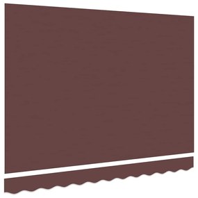Tecido de Substituição para Toldo para Estrutura de 3.5x2 m Castanho