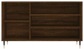 Sapateira Raika - Com 5 Prateleiras - Cor Castanho - 102x36x60 cm - De