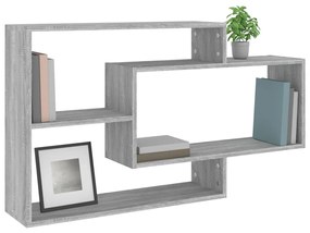 Estante 104x20x58,5 cm derivados de madeira cinzento sonoma