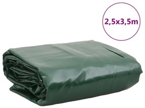 Lona 2,5x3,5 m 650 g/m² verde