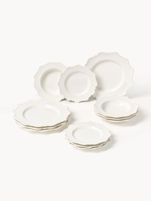 Loiça em porcelana Grace, 4 pessoas (12 uni.)