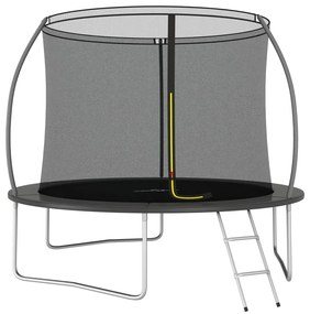 vidaXL Conjunto de trampolim redondo 305x76 cm 150 kg