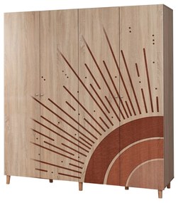 Guarda-Roupa Loni – Sonomo – 180x192x52 cm