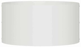 Vasos de Metal Brancos Branco Metal 40 cm de diâmetro