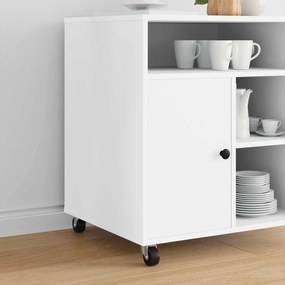 vidaXL Rodízio Giratório 2 pcs Prateado 60 x 60 x 50 mm Ferro e nylon