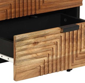 Cabeceira de Cama vidaXL 50x33x62 cm em Madeira de Acácia