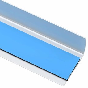 Perfis para degraus 30 pcs Prateado 67 cm Alumínio