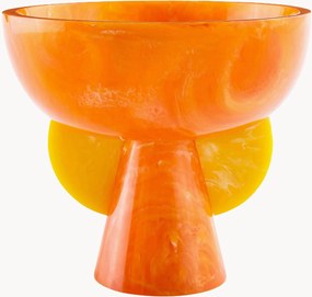 Taça decorativa artesanal com aspeto mármore Como