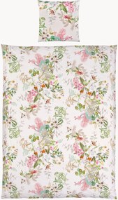 Conjunto de roupa de cama em cetim de algodão Botanic