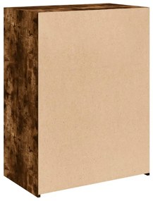 Aparador 70x41x93 cm derivados de madeira carvalho fumado