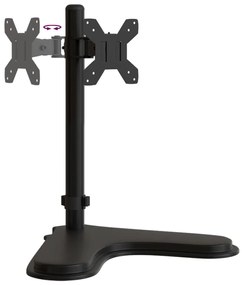 Suporte para monitor VESA 75/100 mm aço preto