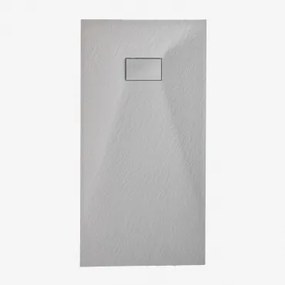 Base De Duche Em Resina Smc Retangular Antiderrapante E Extraplano Soho Cinza Claro & 140 X 70 Cm - Sklum