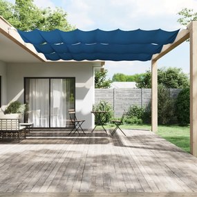 Toldo vertical 180x360 cm tecido oxford azul