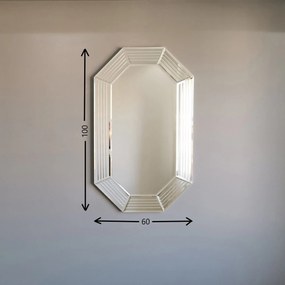 Espelho A310D – Prata – 100 x 60 x 2,2 cm