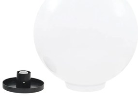 Candeeiro esférico LED 50 cm PMMA