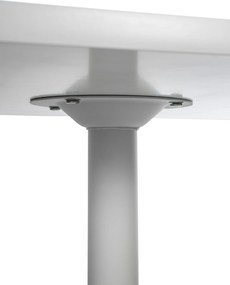 Mesa alta quadrada 108 x 60 x 60 cm Branco