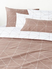 Capa de edredão em algodão com padrão Marla