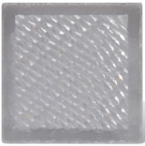 Lâmpada embutida no chão com 2 LED 100 x 100 x 68 mm