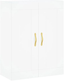 Armário alto 69,5x34x180 cm derivados de madeira branco