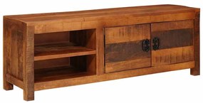 vidaXL Gabinete para TV com prateleira Castanho 110 x 30 x 40 cm