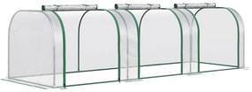 Estufa 295x100x80 cm para Jardim Varanda Estufa Pequena para Cultivo d