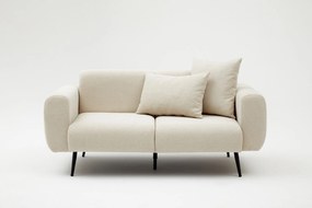 Sofá de 2 Lugares Side – Creme – 171 cm x 77 cm x 82 cm