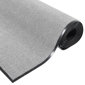 Tapete Retangular vidaXL Cinza 120x250 cm