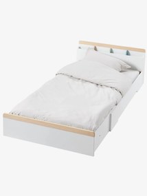Cama evolutiva para criança, ABC branco claro liso